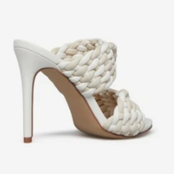 ShoeDazzle Ottoline Heeled Sandal Birch Multi Size 9 NWT - Picture 3 of 6